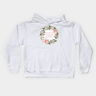 Hungarian motivational quotes - Úgy nézel ki mint  egy teleszart pufajka takarodj edzeni  Te dagadt lusta geci! Kids Hoodie